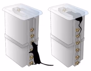 Rodent monitoring system in a controlled environment